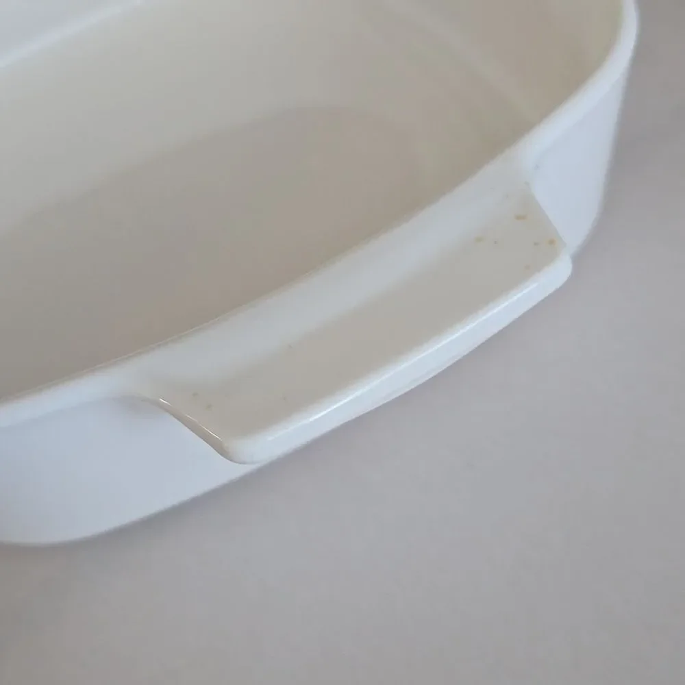 Rare Vintage Corningware Callaway Green Ivy 1 Liter Square Casserole Dish no lid